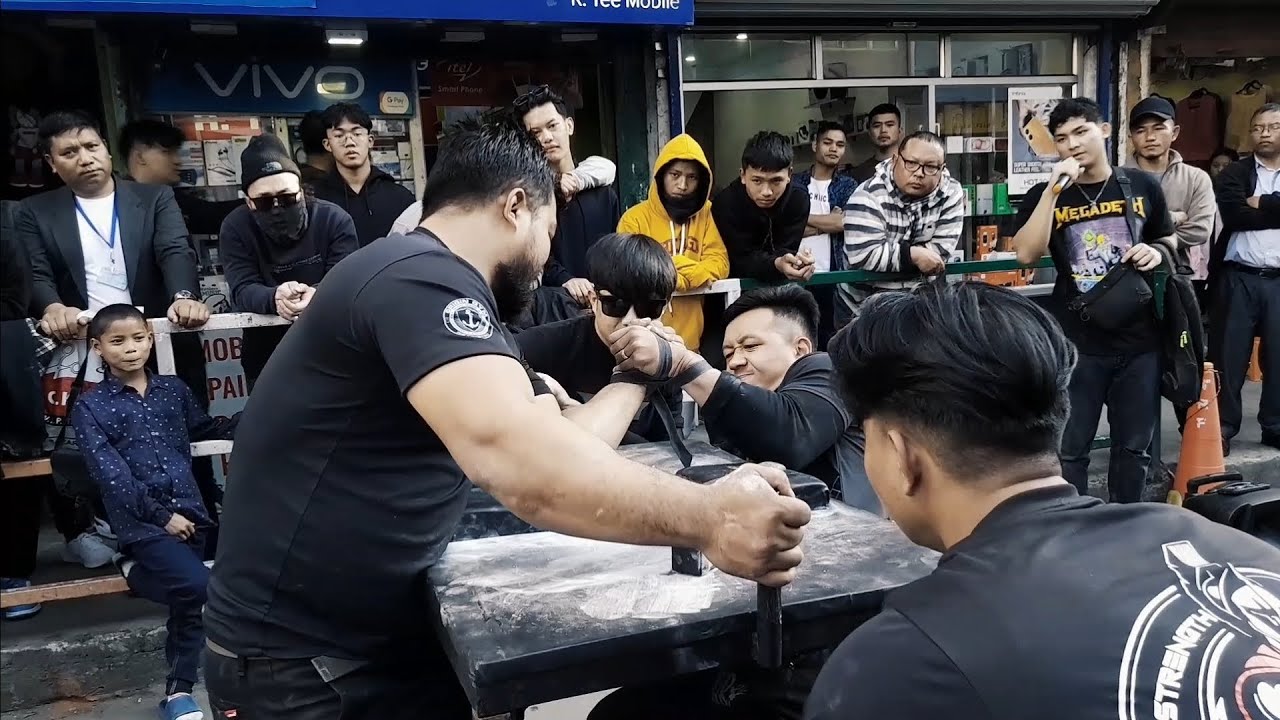 Public challenge Arm Wrestling Part 3