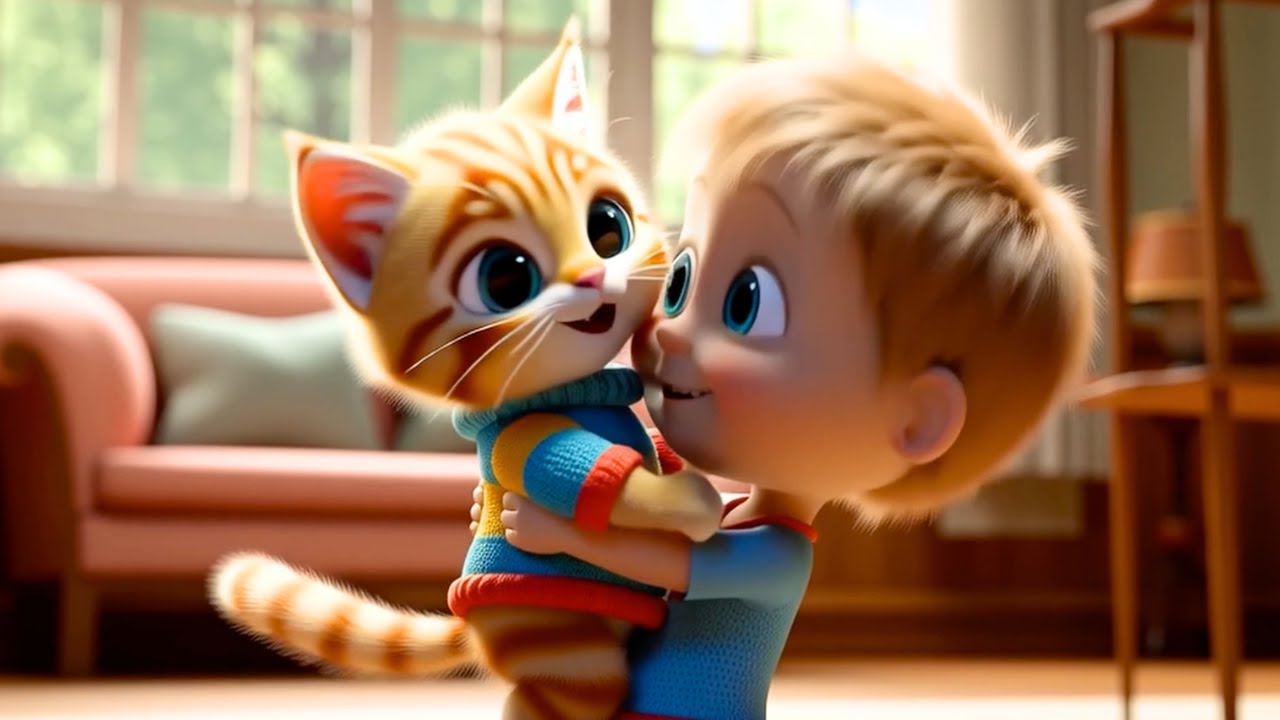 🐱 Piosenka o kocie - kotek PSOTEK | Piosenka dla dzieci