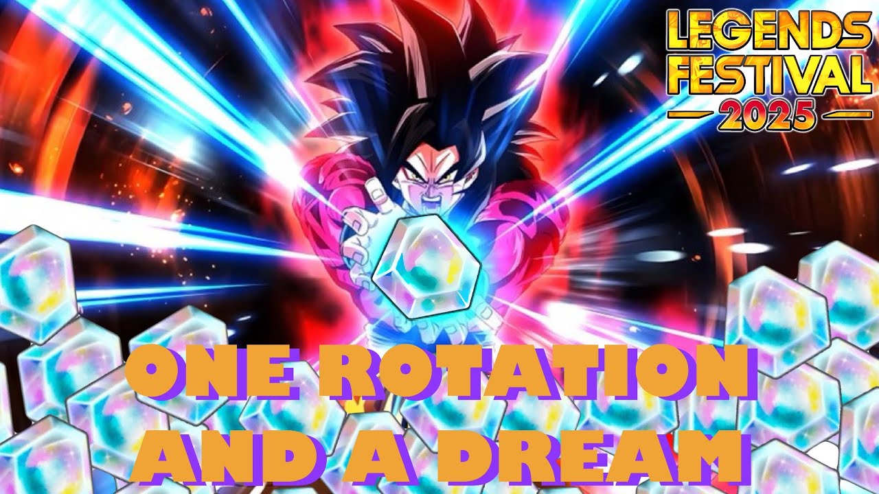 ONE ROTATION AND A DREAM SUMMONS FOR ULTRA SSJ4 GOKU! | Dragon Ball Legends