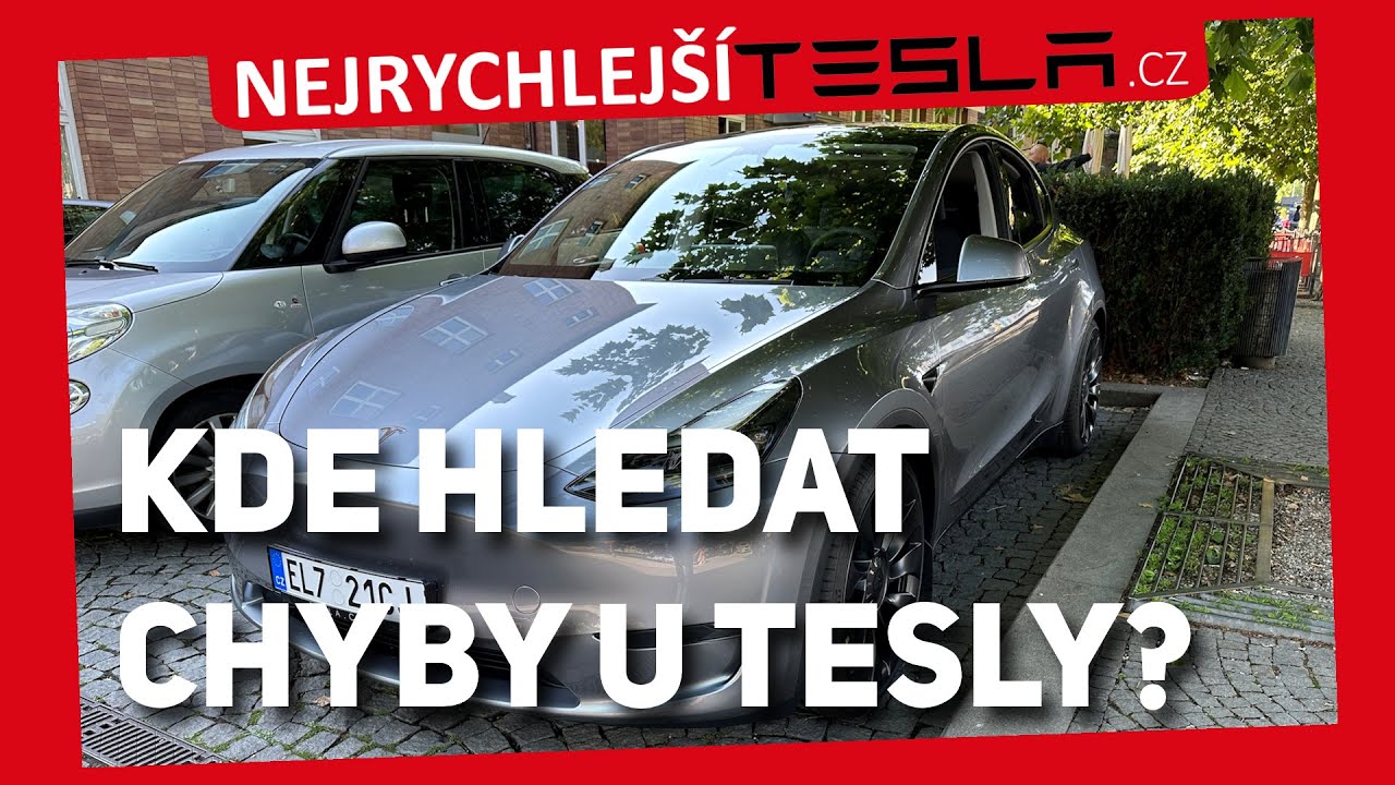 Kde hledat chyby u nové Tesly Model Y? | Přebíral jsem pro klienta jeho TMY Performance | 4K