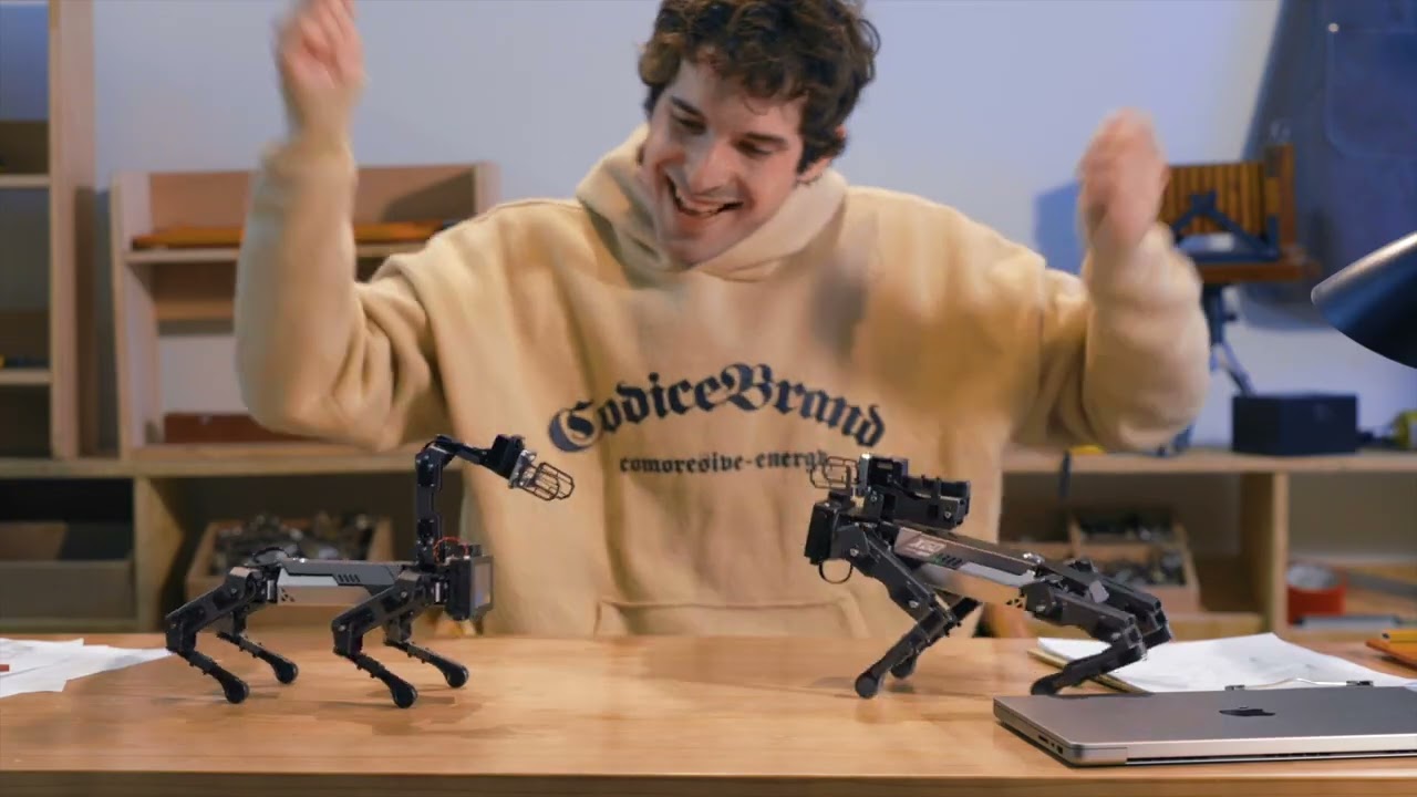 XGO 2, World’s First Raspberry Pi Robotic Dog with An Arm