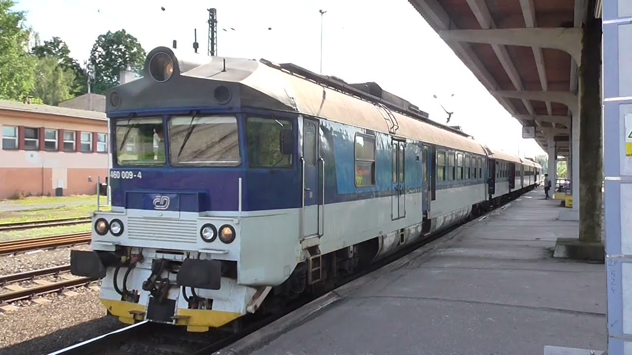 460.009+010 na sklonku kariéry v stanici Albrechtice u Českého Těšína