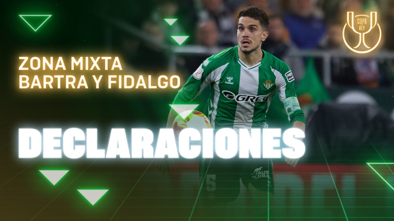 Zona Mixta de Bartra y Fidalgo tras el #RealBetisElche 🗣🎙 | Real BETIS Balompié