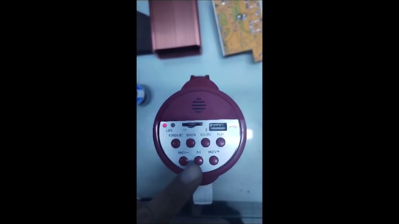 BLUETOOTH DEL MEGAFONO HFP 8R