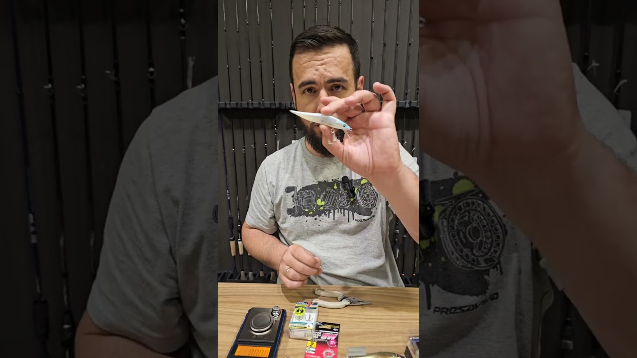Qual garateia usar na isca Vision Jr Oneten da Megabass