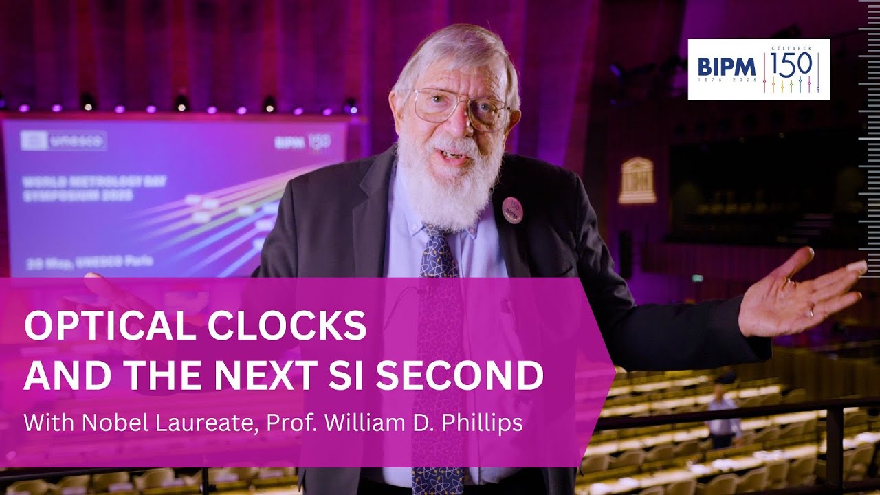 Nobel Laureate William D. Phillips | Optical Clocks and the Next SI Second (BIPM150 Interview)