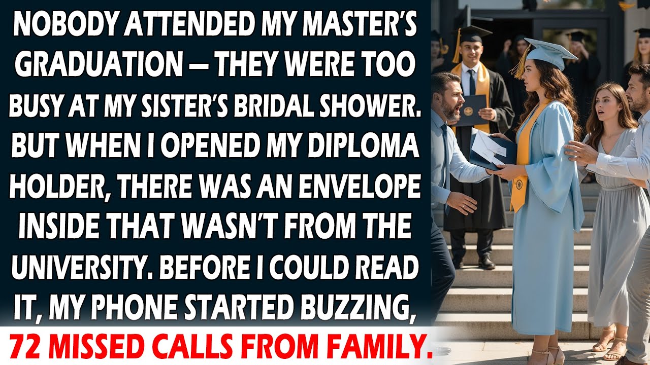 My Family Skipped My Graduation, Until They Discovered the Letter I Received