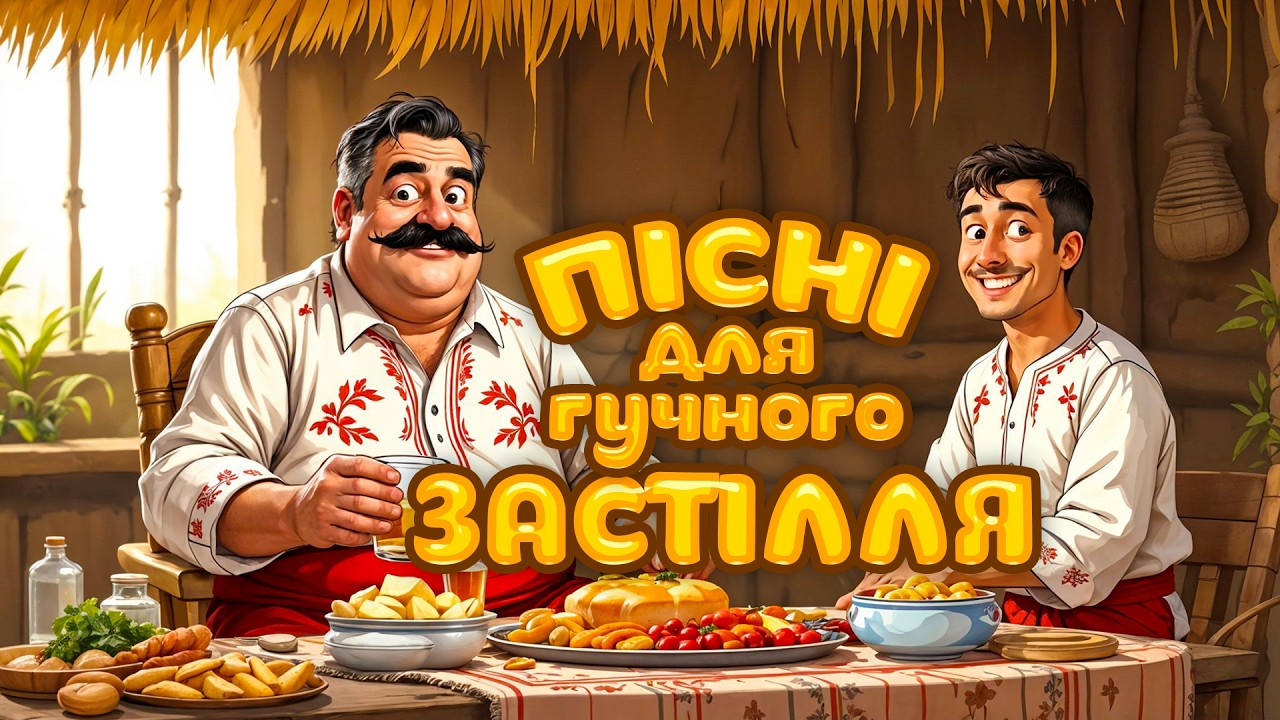 Українські пісні для гарного застілля та компанії | Музика для душі й гарного настрою