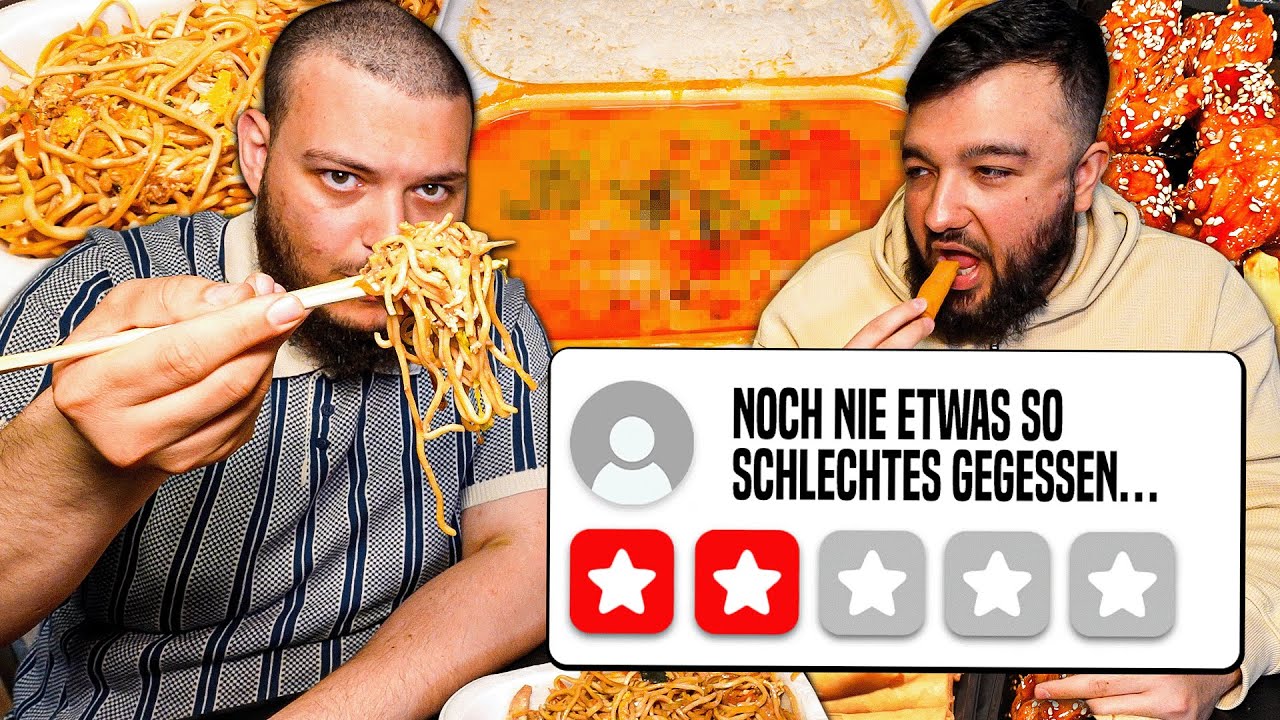 SCHLECHTESTE VS BESTE BEWERTUNG IM LIEFERDUELL