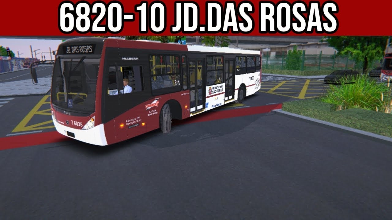 🔴 PBSC | Caio Millennium III O500U GATUSA 2014 | Linha 6820-10 | Mapa capão redondo V2 - Fase 4 🔴