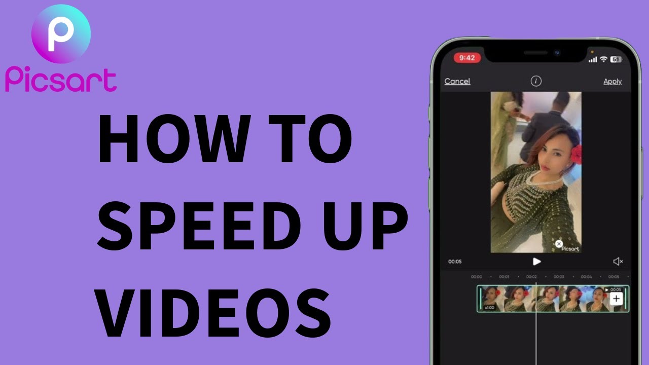 How to Speed Up a Video in Picsart (Fast Motion Tutorial)?