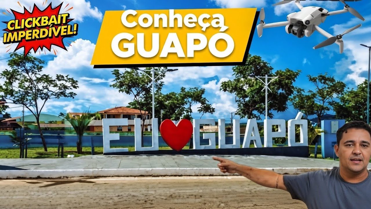 GUAPÓ  vista do alto. #dronevideo #drone 