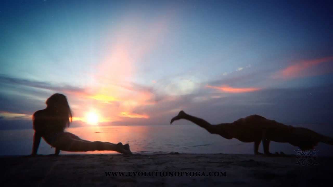 Vikasa Yoga - Yin and Yang, beautiful video, yoga on the beach