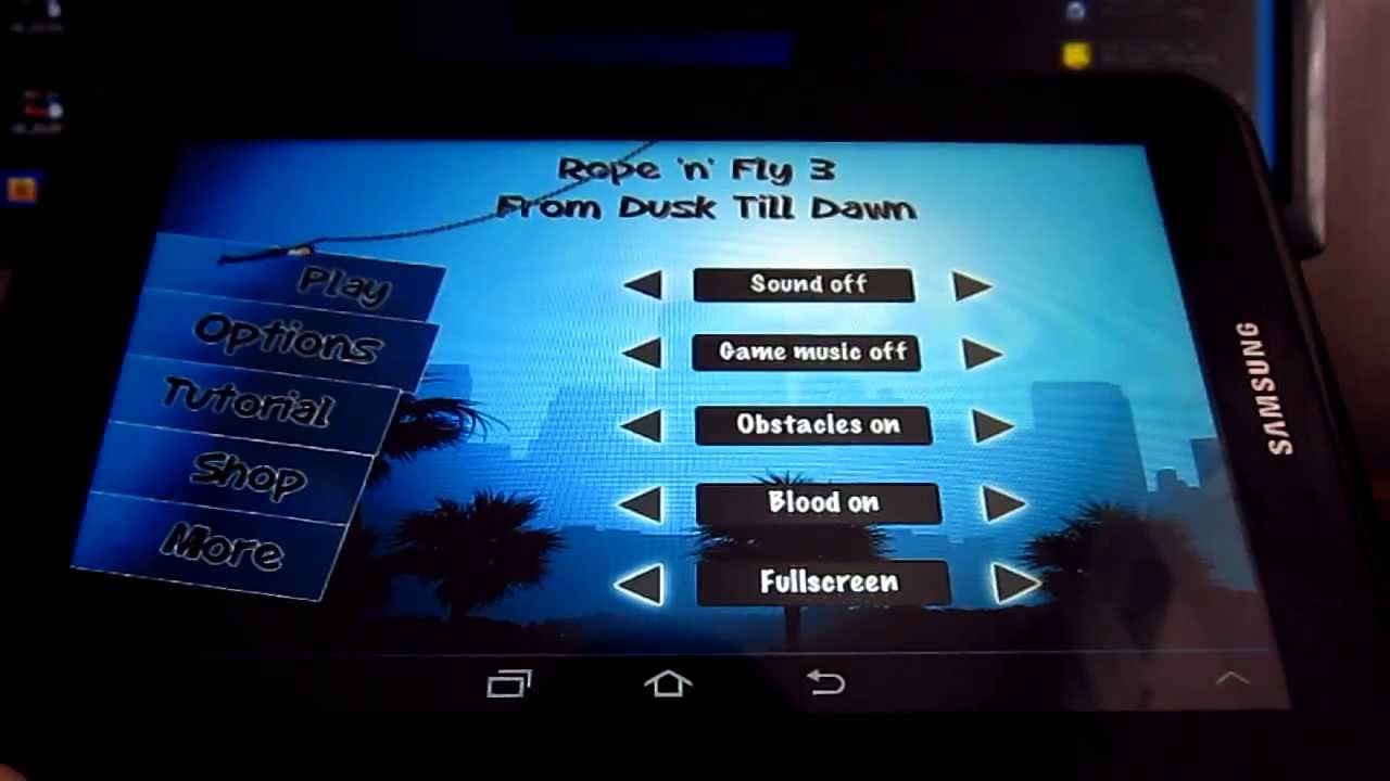 Краткий обзор Rope'n'Fly - From Dusk на Android
