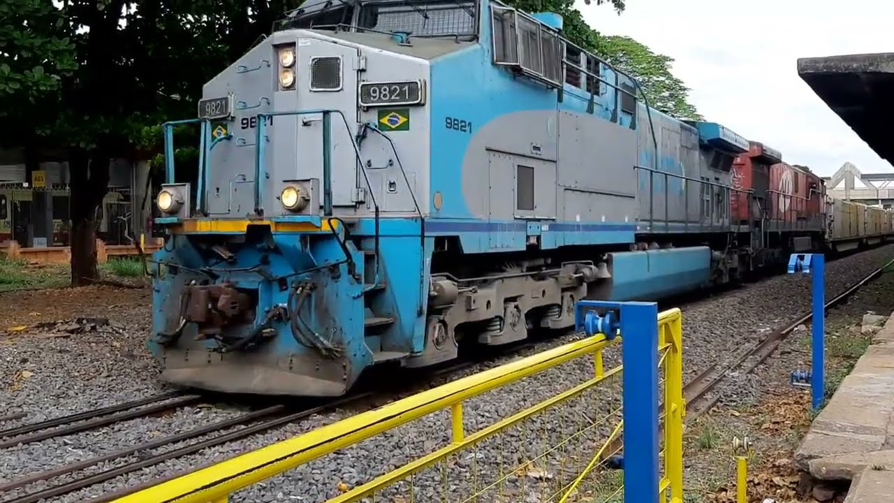 Trem em São José do Rio Preto SP