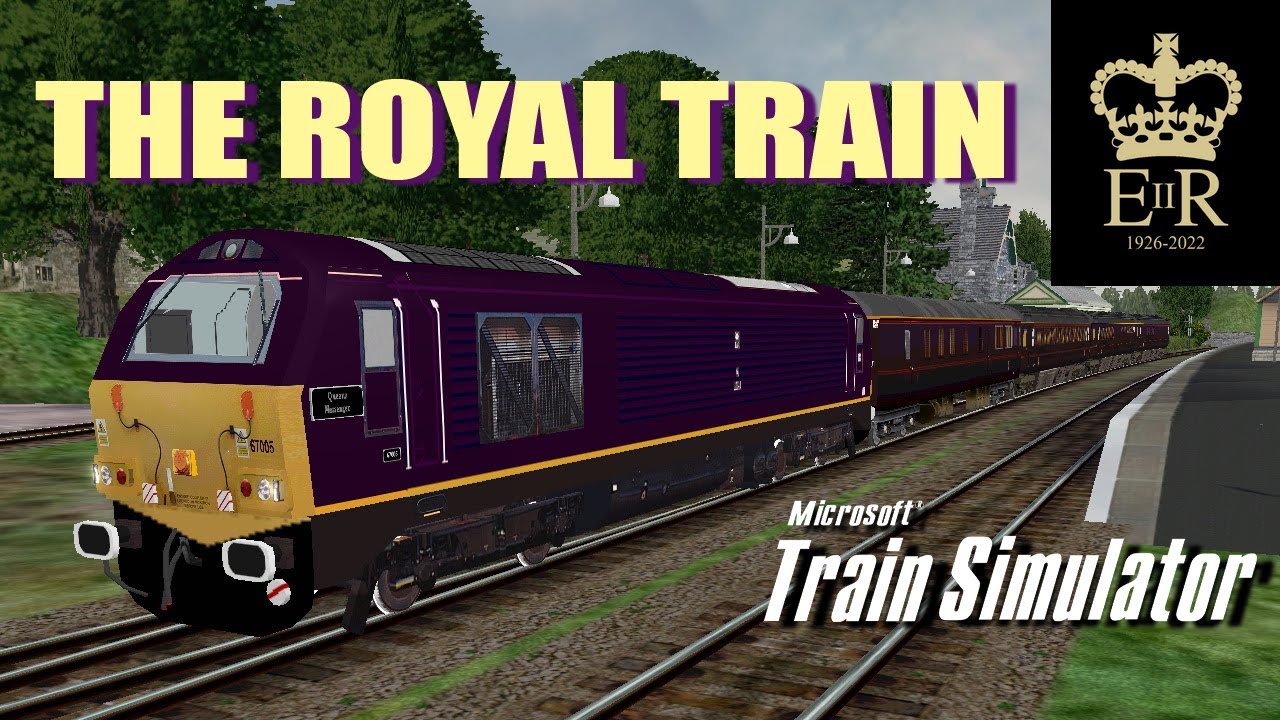 LEGENDARY Royal Train‽ - Microsoft Train Simulator gameplay
