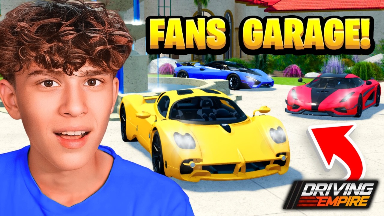 Rating Your GARAGES In Driving Empire!