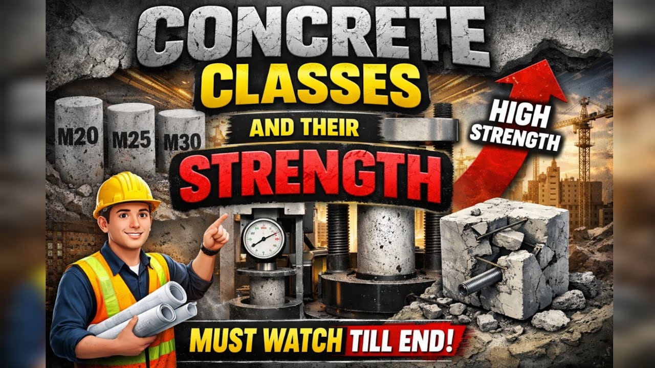 The Concrete Classes & Their Strength | Information for Fresh Graduated | Knowledge for Everyone.
