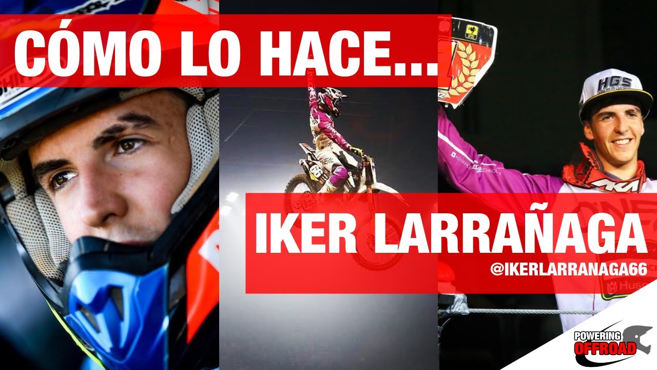 Cómo se prepara físicamente Iker Larrañaga para motocross - www.poweringoffroad.com