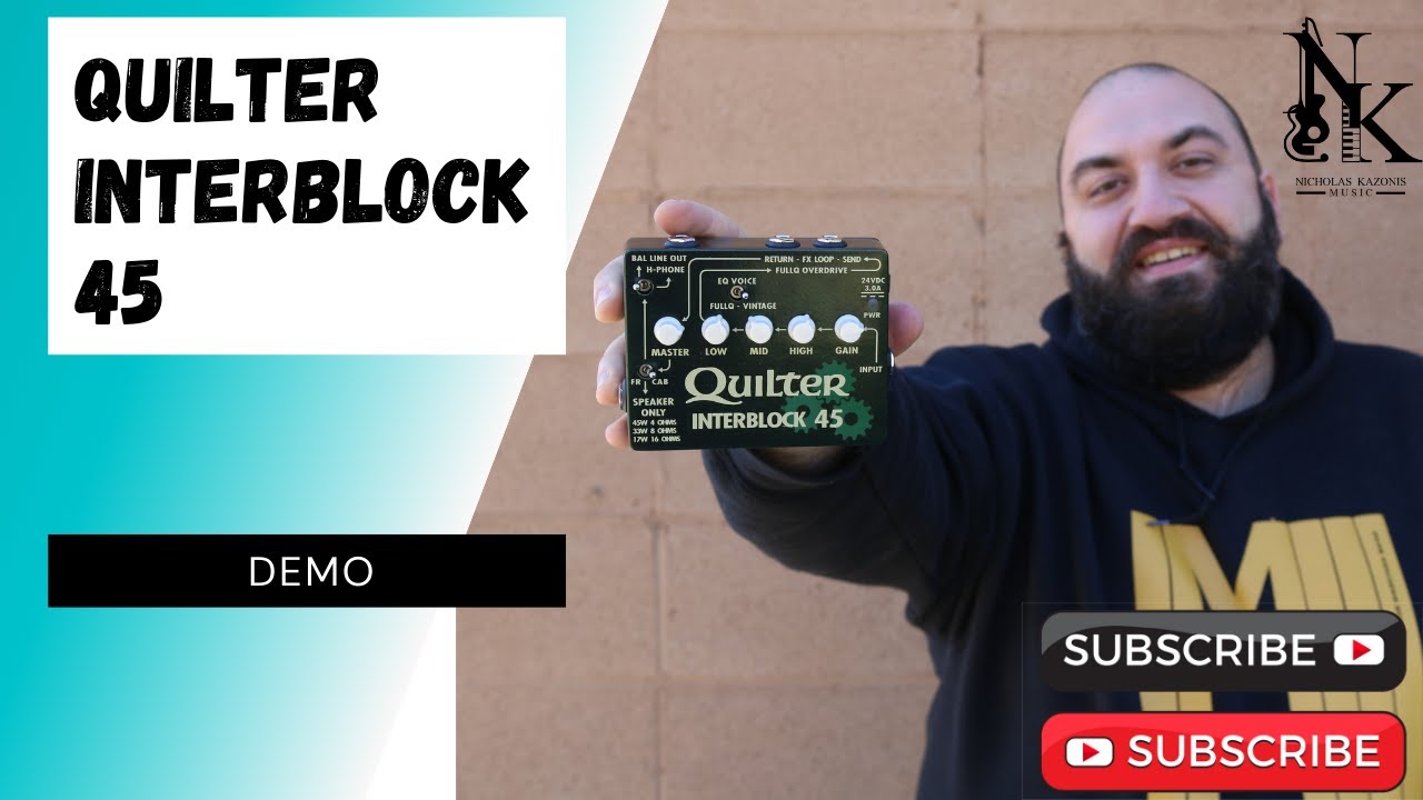 Quilter Interblock 45 Demo