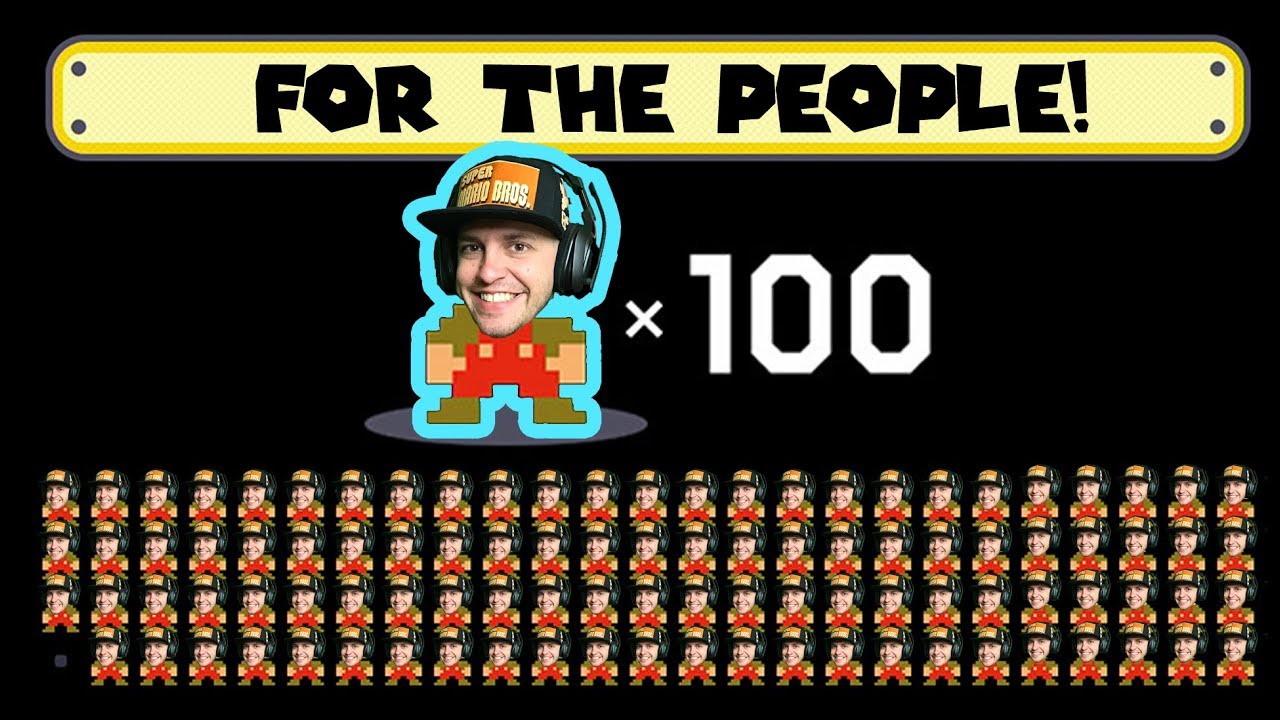 Hot Garbage FOR THE PEOPLE! 100 Man Super Expert Mario Maker