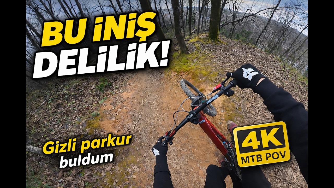 Belgrad Ormanı’nda Kontrolü Kaybettim! | 4K MTB POV
