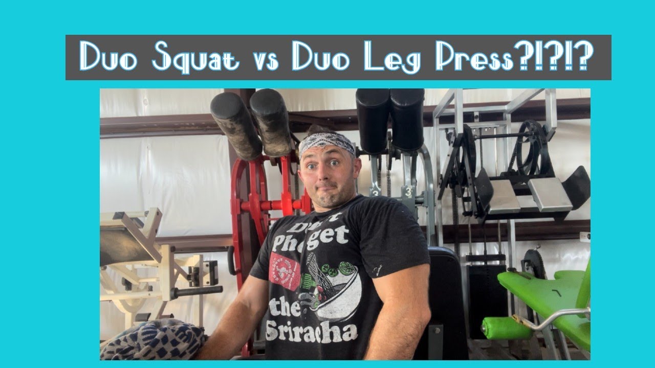 Nautilus Duo Squat vs Duo Leg Press?!?!?!?