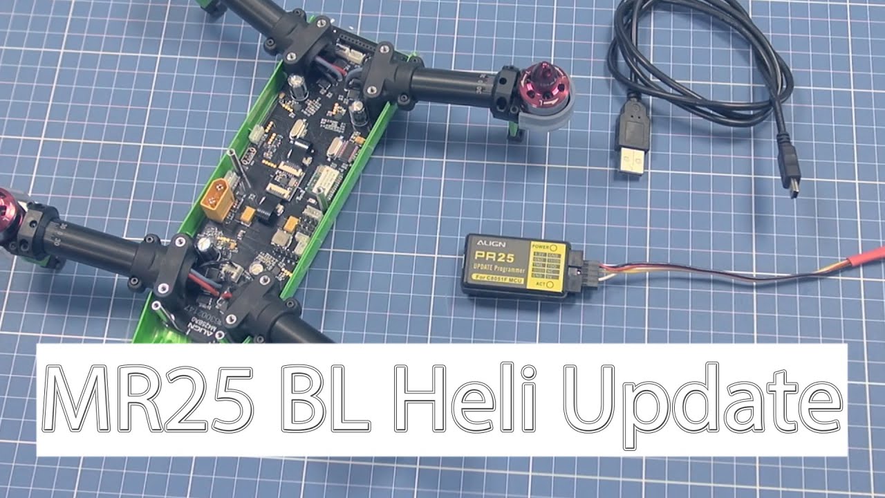 Align MR25 BL Heli Update