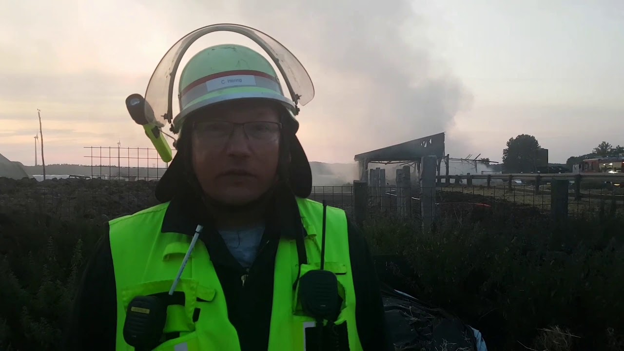 Großbrand in Brettin