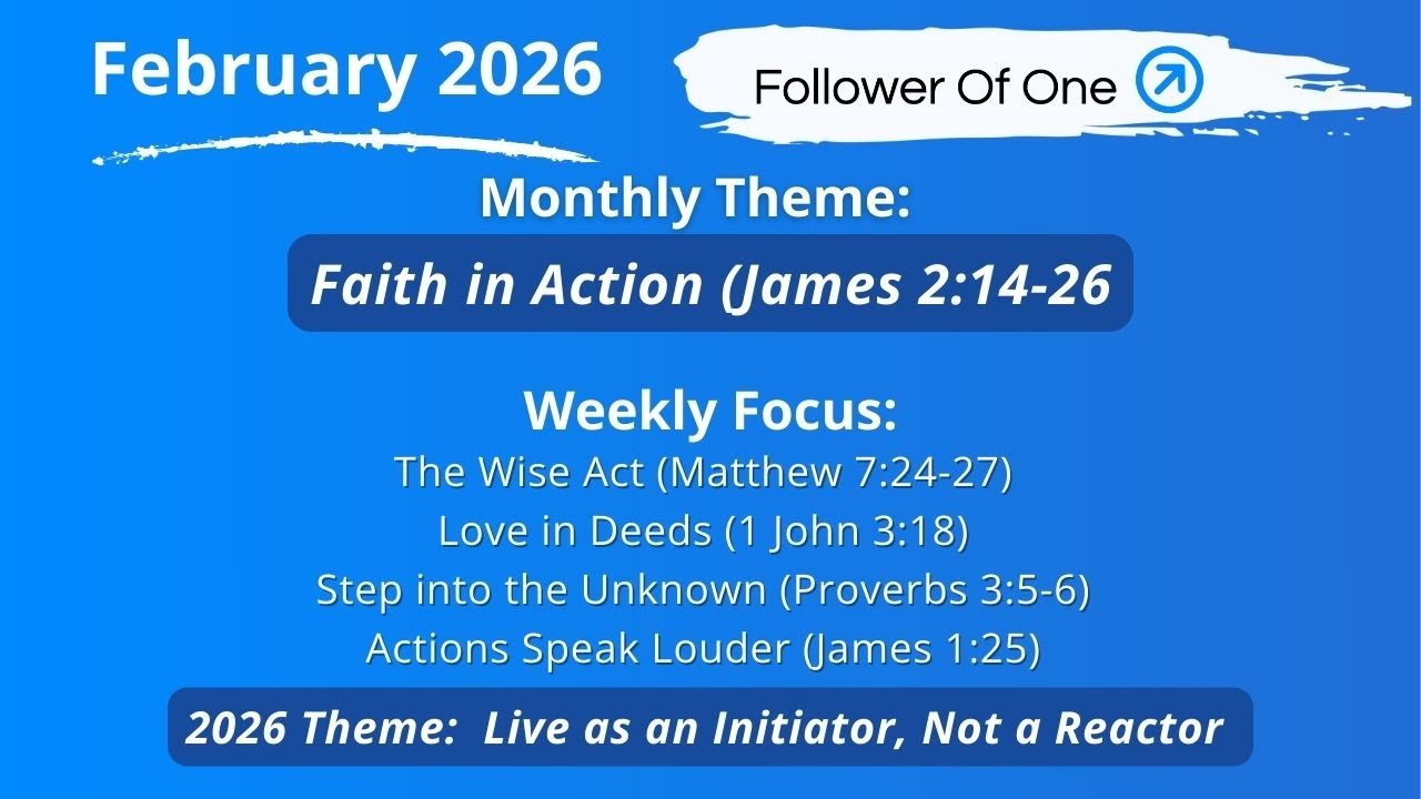 The Wise Act (Mat 7:24-27)