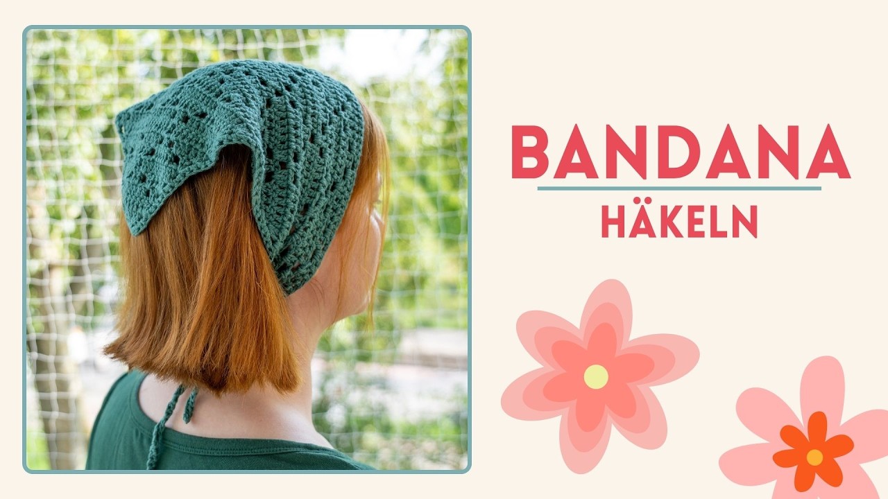 Bandana häkeln - Häkelanleitung by justMiko