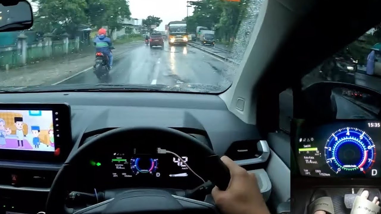 #351 - ADA BUS NGEBLONG! POTENSI ADU BANTENG NIH! - ALL NEW VELOZ Q CVT - POV DRIVING INDONESIA
