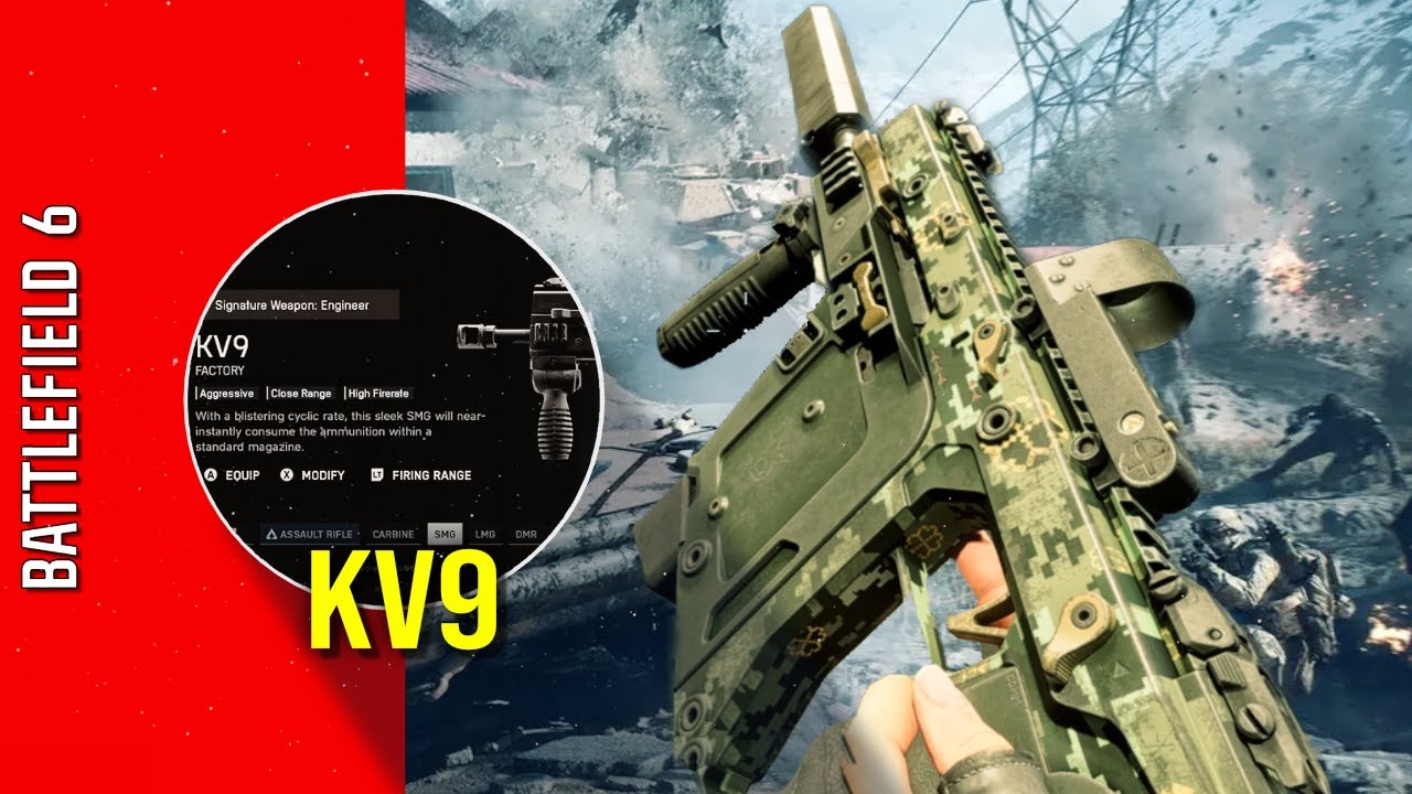 Battlefield 6: Warum Ist Die KV9 So Stark? 🤯 Komplettes Setup