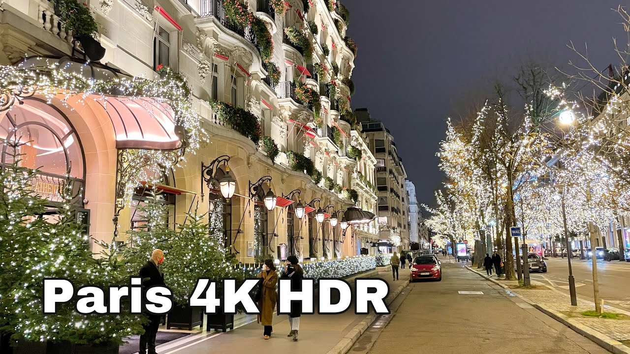 【4K/HDR】Walk in Paris 