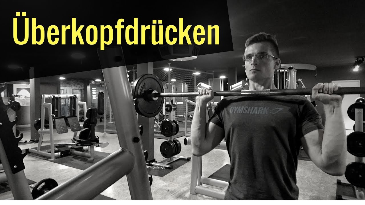 Schulterdrücken / Überkopfdrücken  / Military Press | richtige Ausführung | Doc.Mischa