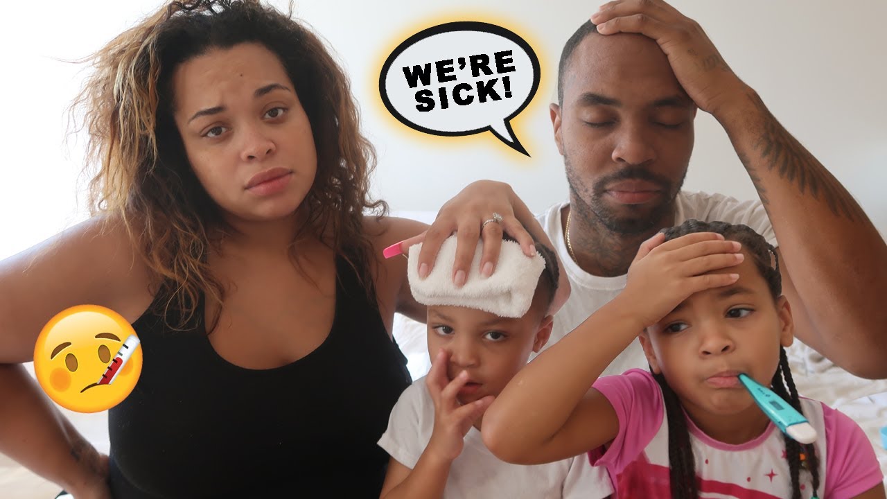 OUR WHOLE FAMILY IS SICK **WE TESTED POSITIVE FOR COVID**