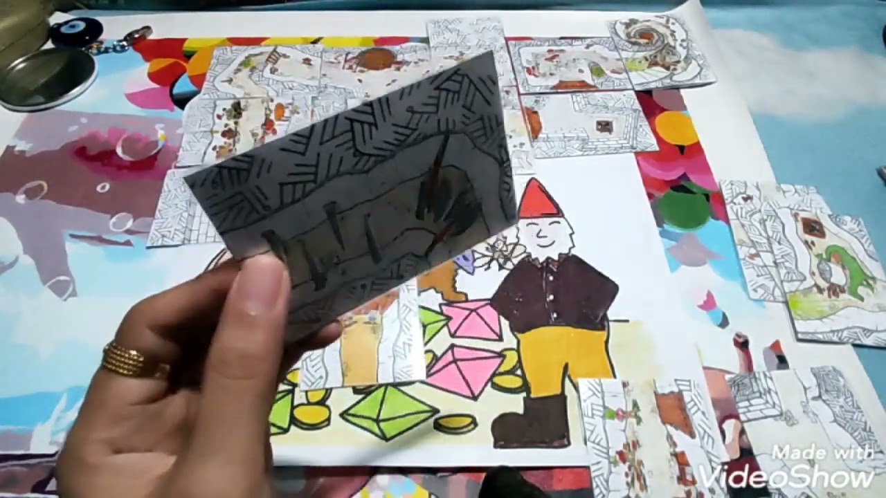 Paperbag Dungeon Expansion: Mind the Mushrooms Playthrough