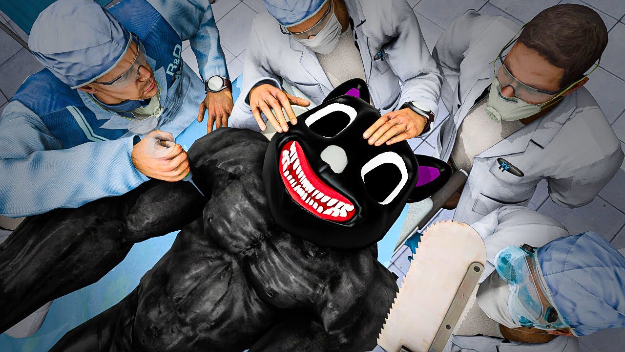 КАЧОК МУЛЬТЯШНЫЙ КОТ ЗАБОЛЕЛ ВИРУСОМ В ГАРРИС МОД! SCP ЧЕЛЛЕНДЖ CARTOON CAT В Garry`s Mod!