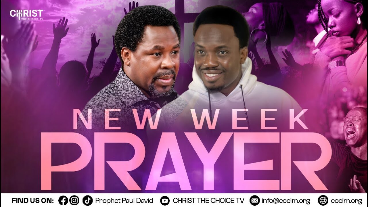 MONDAY ONLINE PROPHETIC FIRE PRAYER WITH PROPHET PAUL DAVID!! #tbjoshualegacy #prophetpauldavid