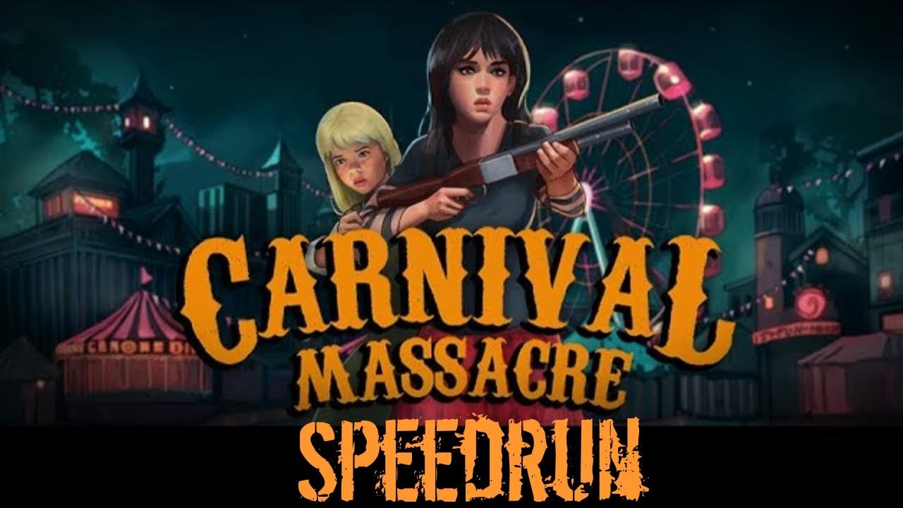 Carnival Massacre - Golden Uzi/Guzi WR 20min 44sec (IGT - 19min 34sec) Speedrun #GoldenUzi #GuziRun
