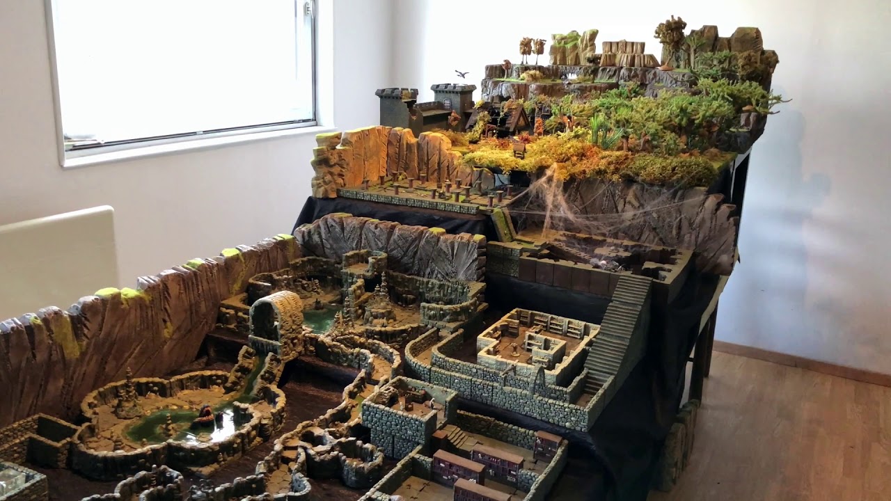 HUGE TABLE DWARVEN FORGE 2017