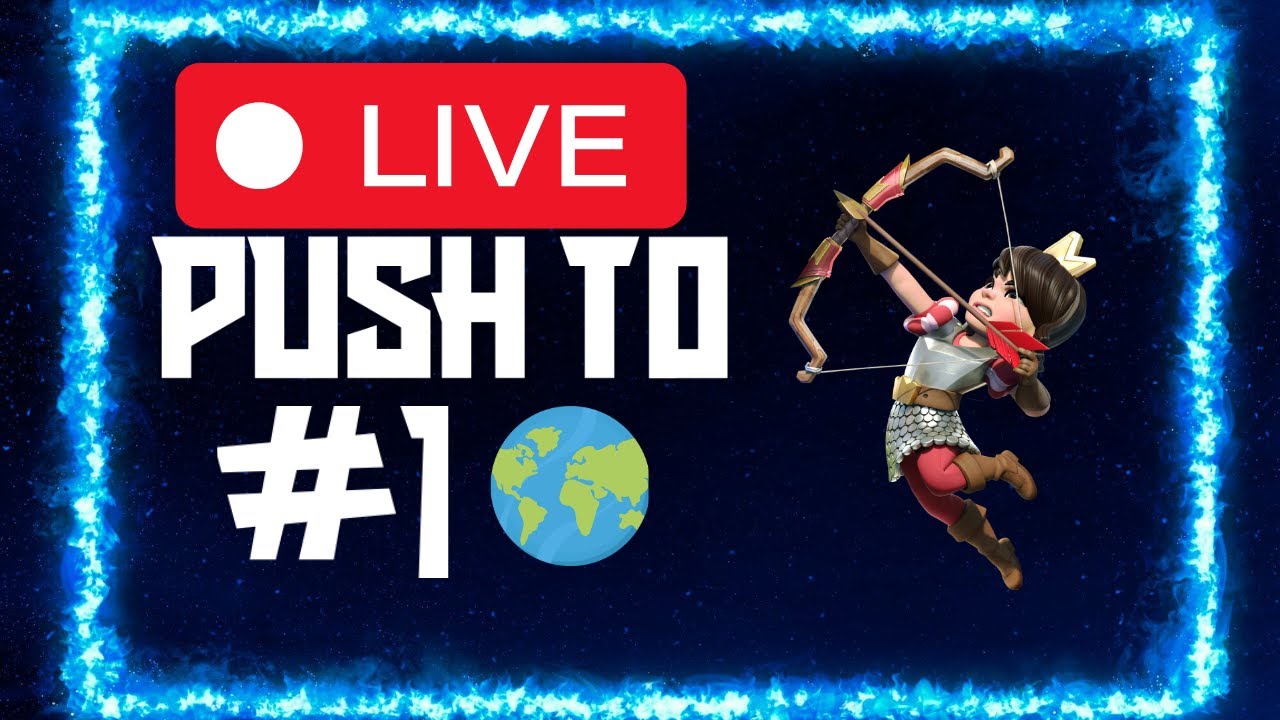 Can we get to 2200 medals?? Season push with Log Bait Deck !!! #clashroyale #rankpush