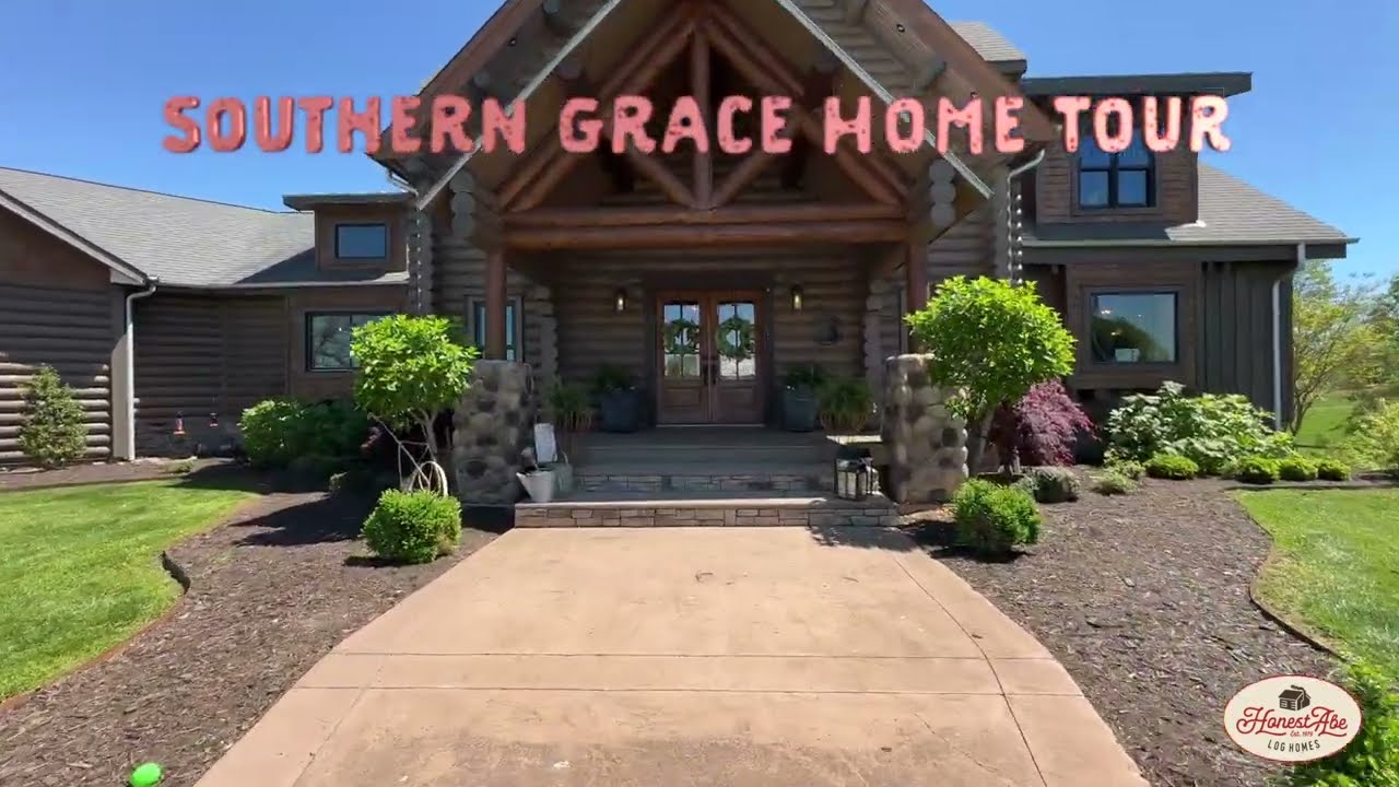 Southern Grace Home Tour | Honest Abe Log Homes