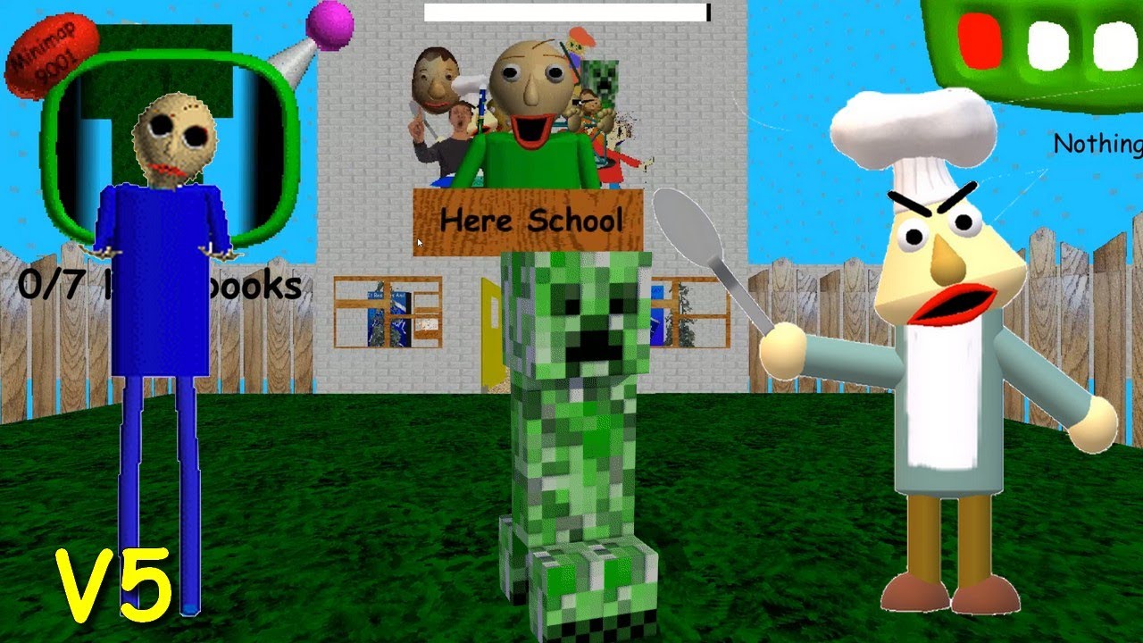 Baldi's Basics версии 2020 v5 &mdash; декомпилированный мод Baldi's Basics 1.3.2