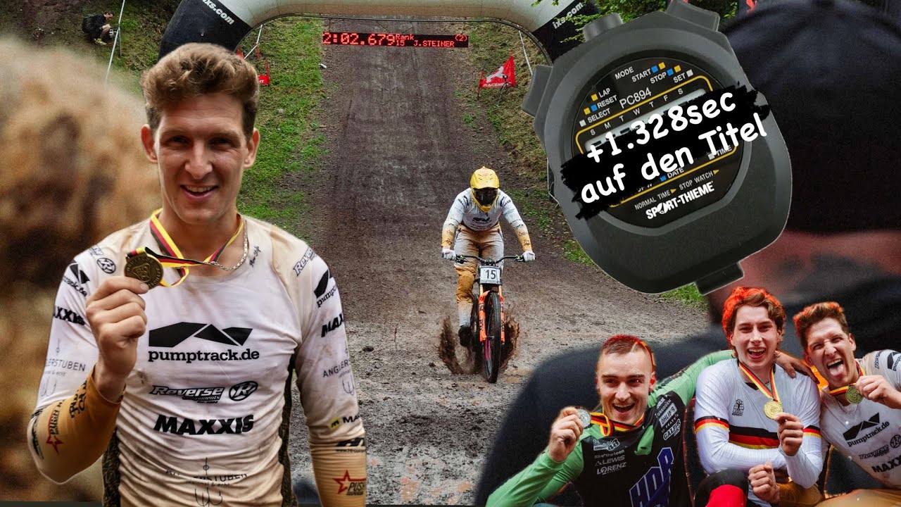 Emotionsbombe Deutsche Downhill Meisterschaft Ilmenau + Race Run POV +1.328sec auf den Titel -