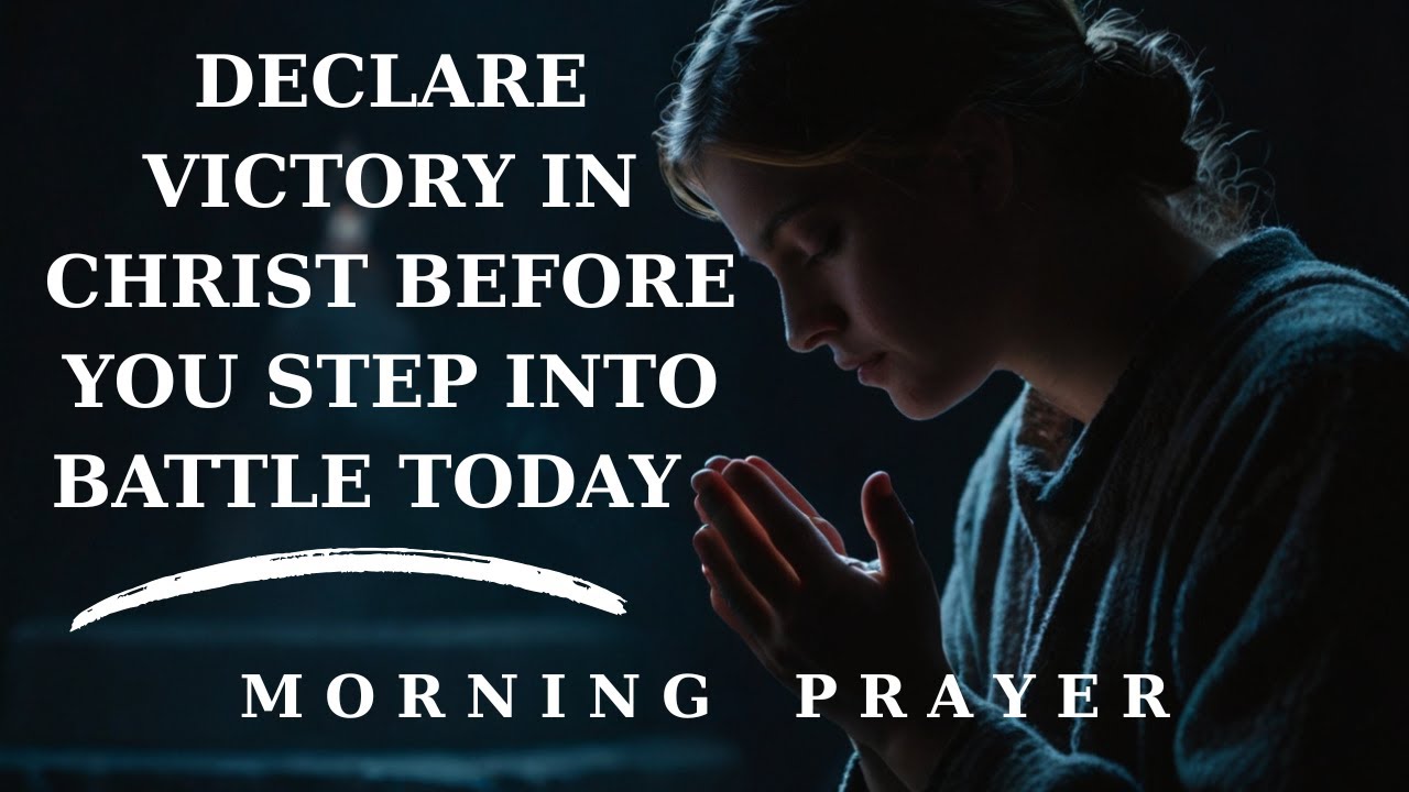 Declare Victory in Christ Before You Step Into Battle Today | Morning Prayer