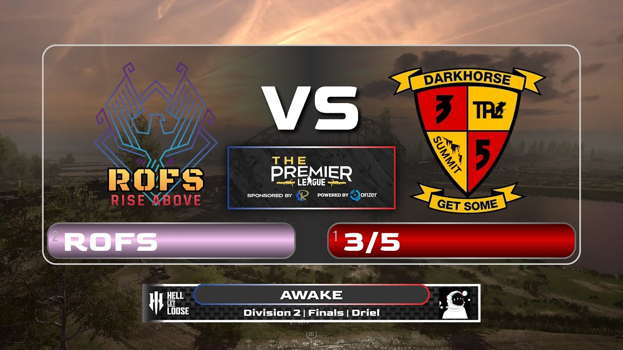 Hell Let Loose Competitive | ROFS vs 3/5 | The Premier League Division 2 Finals | Driel