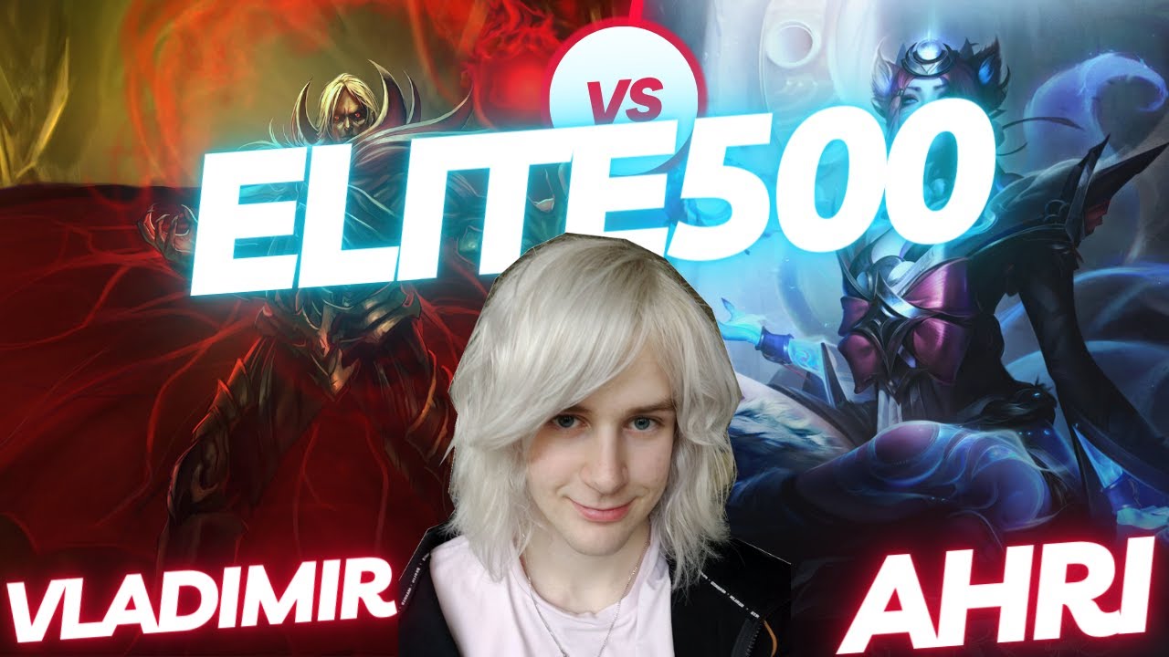 ELITE500 | VLADIMIR VS AHRI | MID GAMEPLAY | Patch 14.7 / Season 14 | #LeagueofLegends