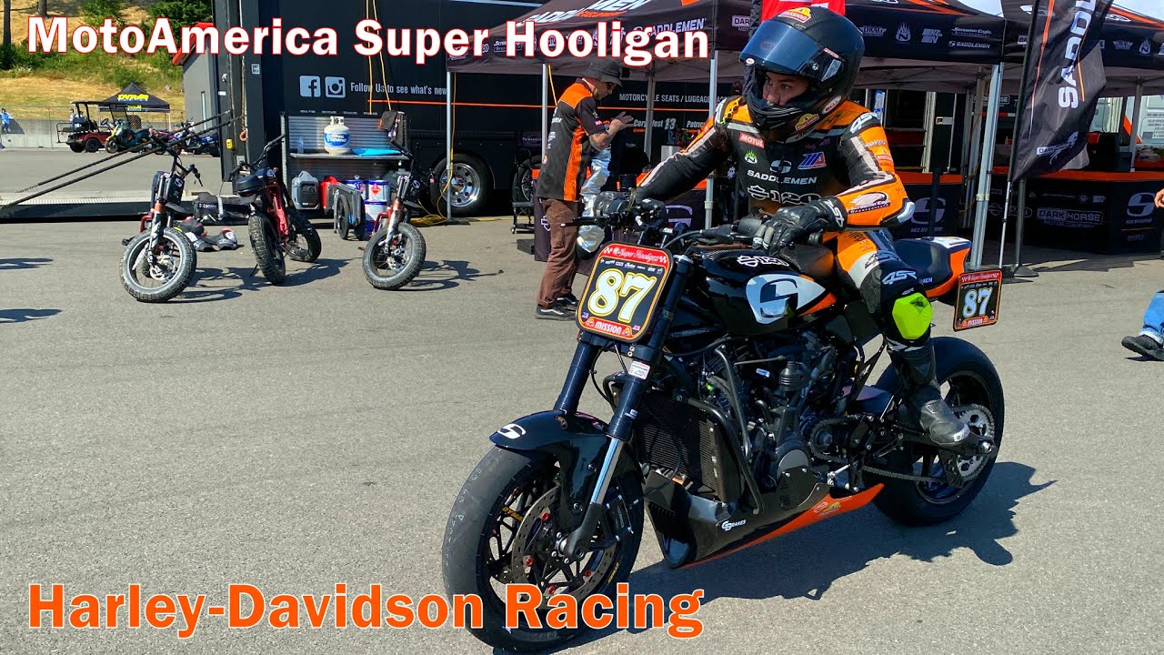 V#383 Harley-Davidson Racing | 2023 MotoAmerica Super Hooligan National | Ridge Motorsports Park