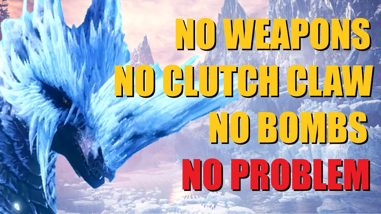 Можно ли пройти Monster Hunter World Iceborne, не нанося ударов монстрам?